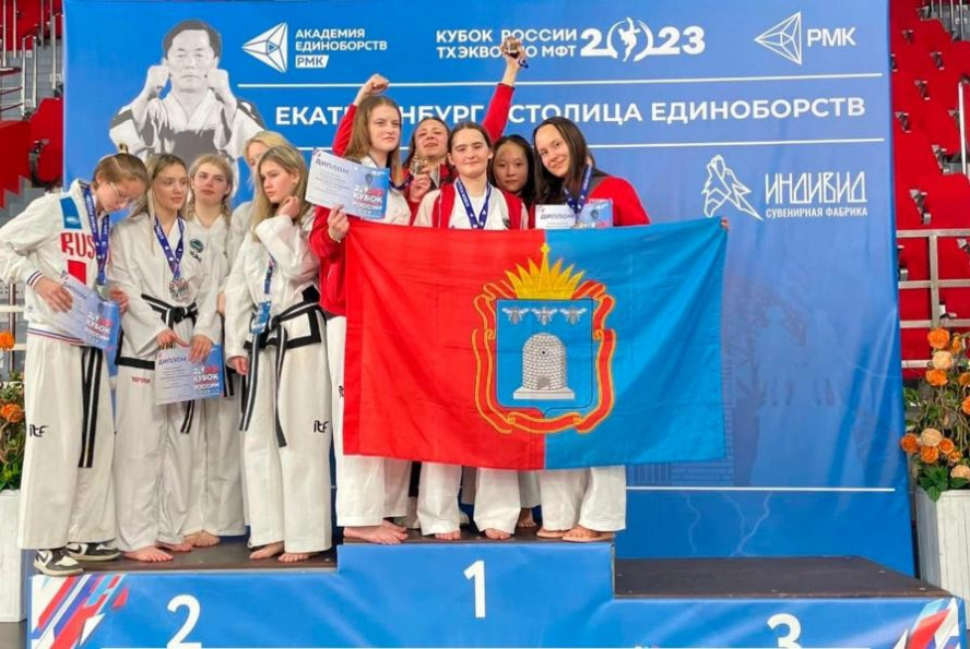 Тамбовчане завоевали шесть золотых медалей на Кубке России по тхэквондо