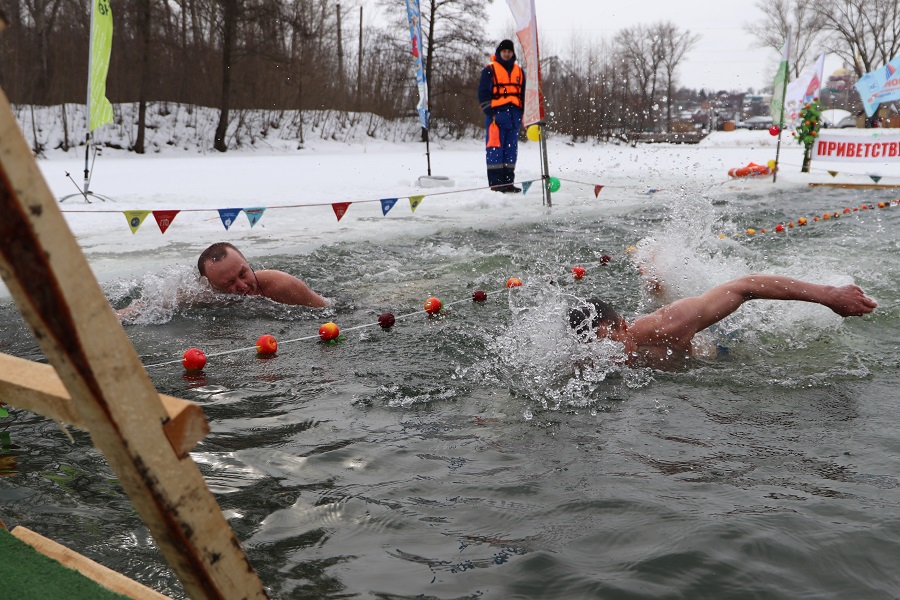 В Тамбовской области состоялся турнир по зимнему плаванию