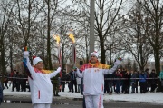 Эстафета Олимпийского огня в Тамбове
