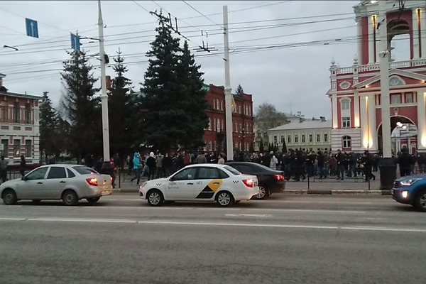 В Тамбове прошла очередная акция в поддержку Алексея Навального