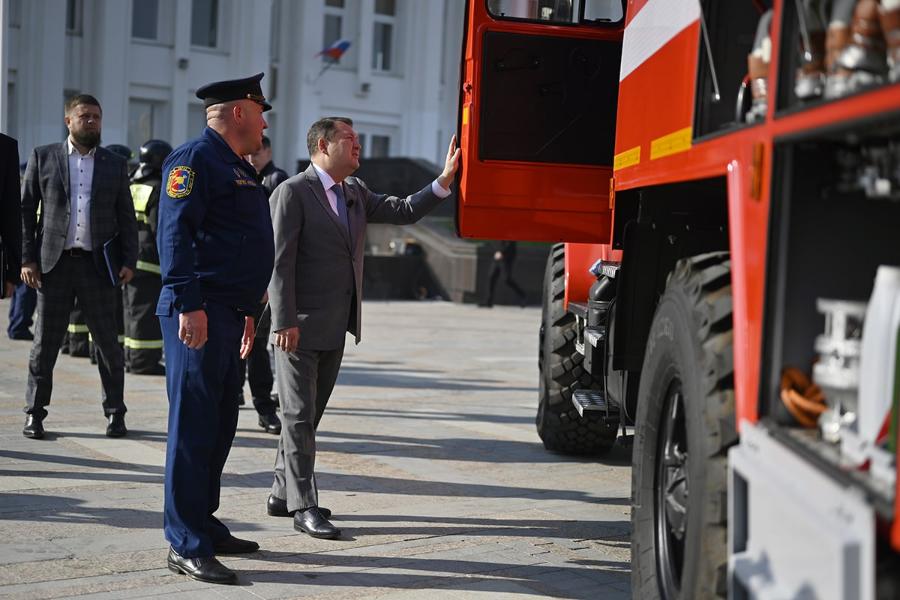 Пожарная охрана Рассказовского района пополнилась новой техникой