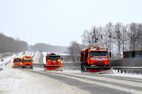 В Тамбовской области федеральные дорожники готовятся к борьбе со снегопадом