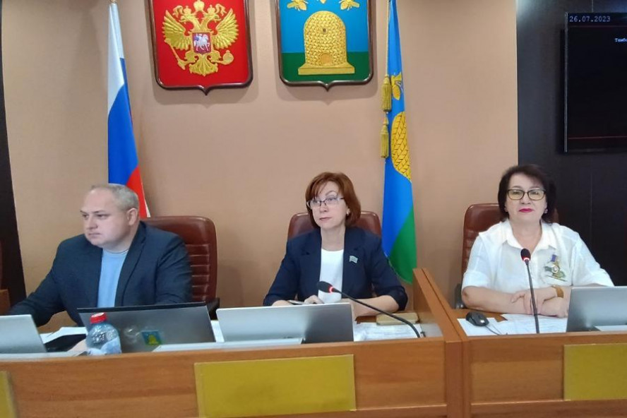 Председатель Тамбовской городской Думы отчиталась о результатах деятельности за прошлый год