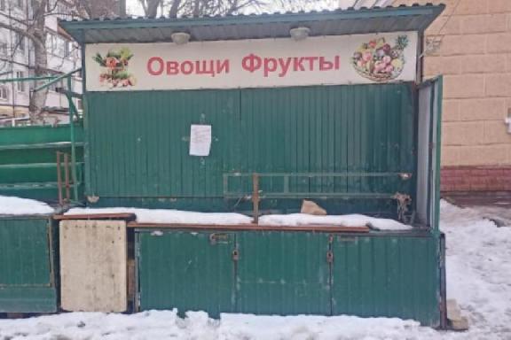 В Тамбове ищут собственника ларька на улице Советской