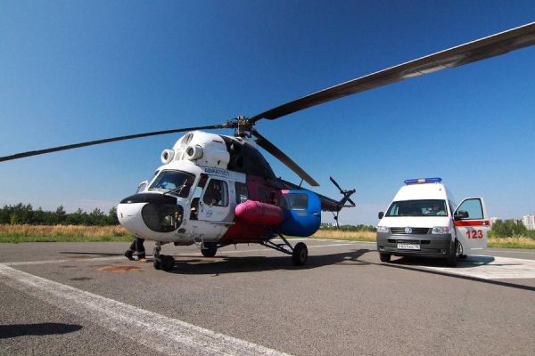 В Тамбовской области построят две вертолётные площадки для санитарной авиации