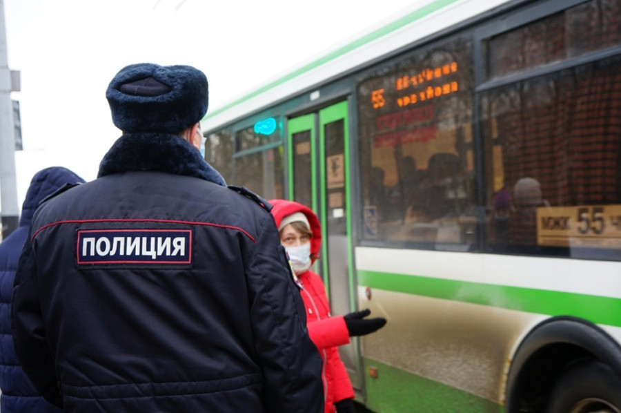 В Тамбове проверили соблюдение масочного режима в городском транспорте