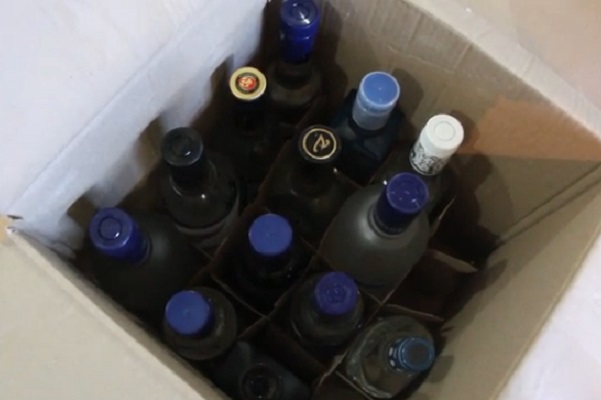 В Тамбове изъято более 6 тысяч бутылок контрафактного алкоголя