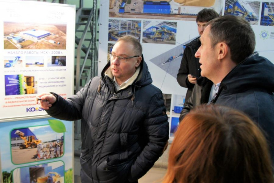Глава РЭО Денис Буцаев посетил Тамбовский комплекс по обработке отходов