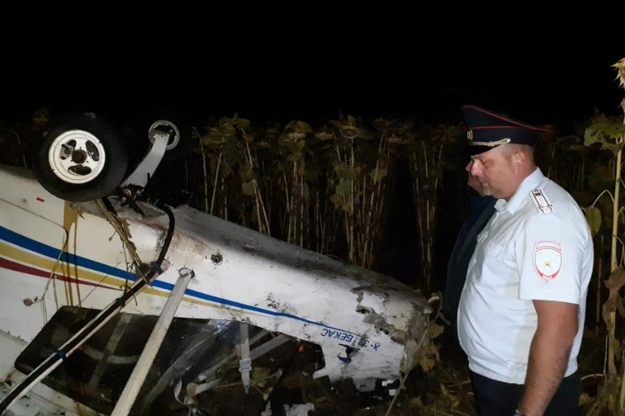 По факту крушения самолёта в Мичуринском районе возбуждено уголовное дело