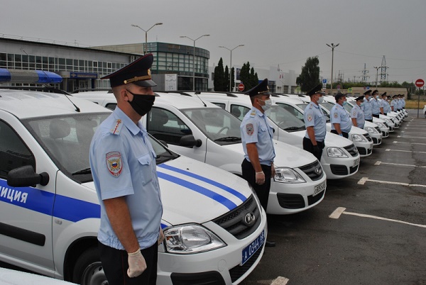 Автопарк полиции пополнился новыми автомобилями