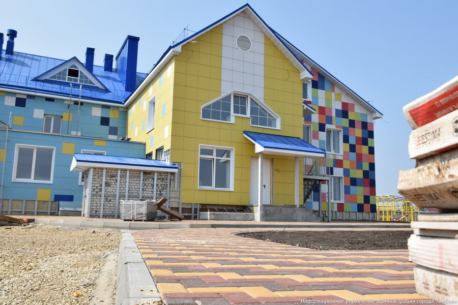 В новые детские сады Тамбовского района открылась запись малышей