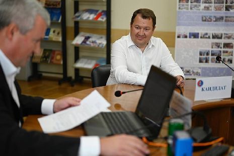 Максим Егоров подал документы в избирательную комиссию Тамбовской области