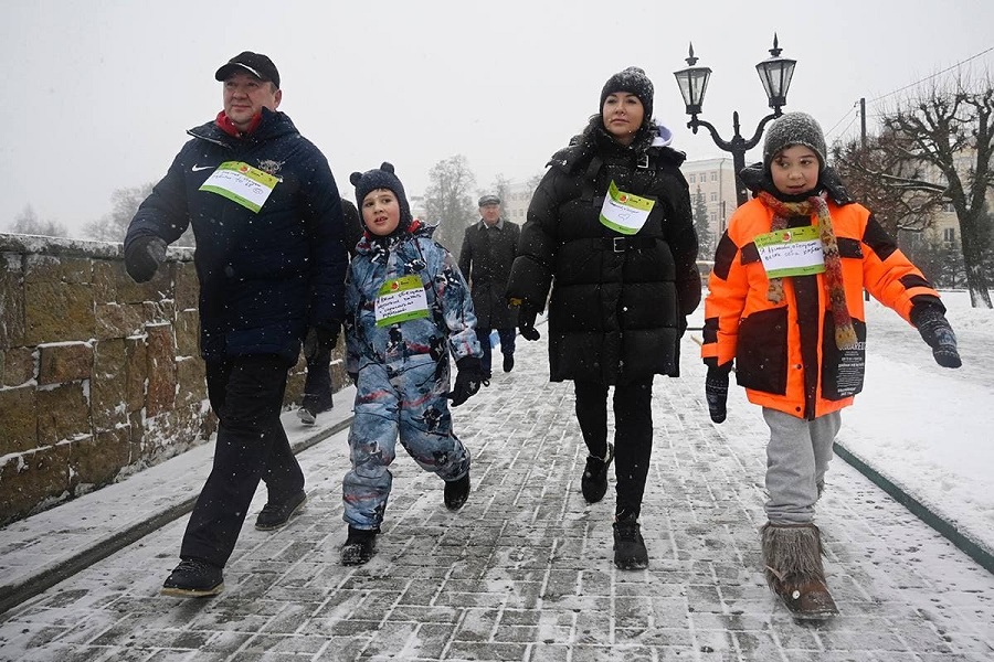 В Тамбовской области впервые прошла новогодняя акция "Забег обещаний"