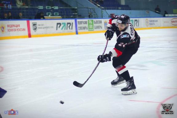 Хоккейный клуб "Тамбов" проведёт серию гостевых матчей