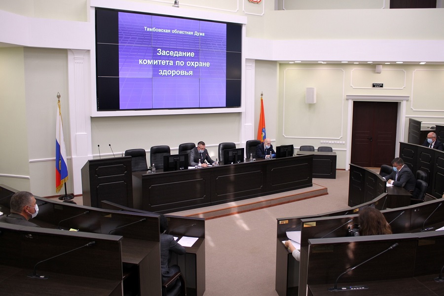 Меры профилактики коронавируса и гриппа в Тамбовской области обсудили на заседании комитета по охране здоровья