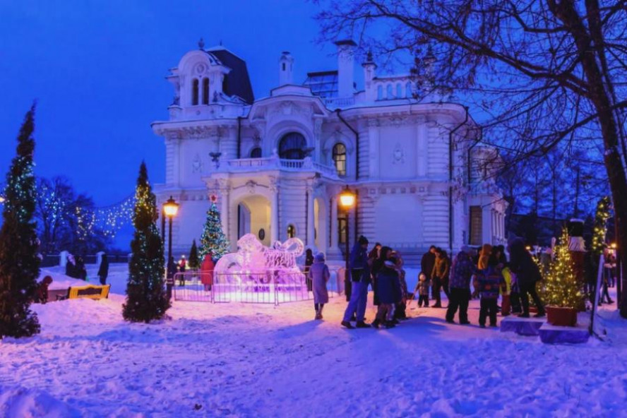 Изготовление ледовых скульптур в парке Усадьбы Асеевых обойдется в 3 млн рублей