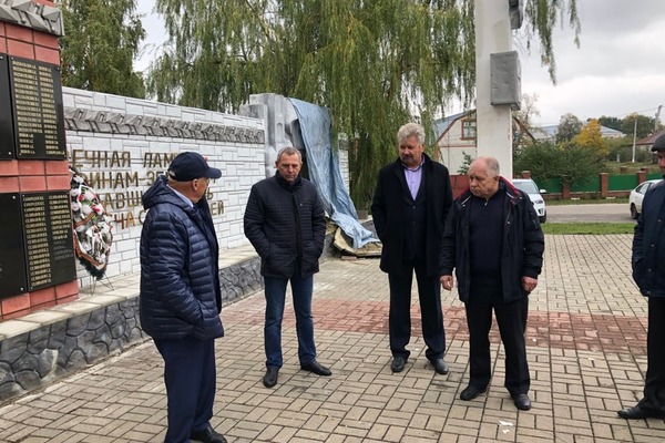В Сампурском районе отремонтируют памятник героям Великой Отечественной войны