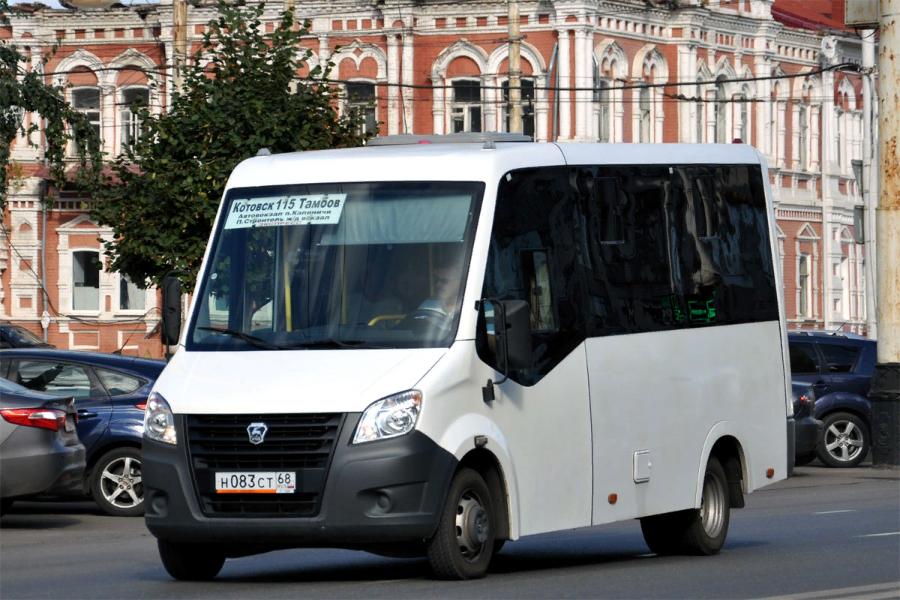 Маршрутки прекратили перевозку пассажиров из Котовска в Тамбов