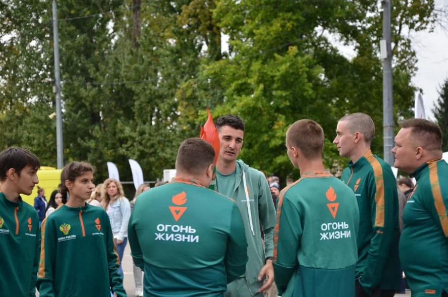 Тамбов присоединился к всероссийской эстафете "Огонь жизни"