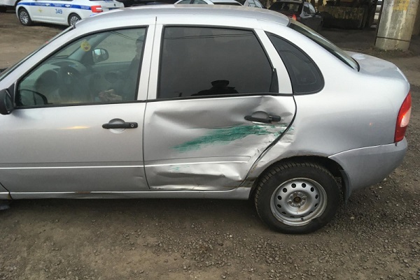 В Тамбове при столкновении двух автомобилей пострадала пятилетняя девочка