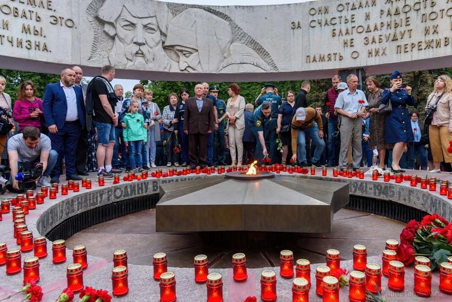 Тамбов присоединился к общероссийской акции "Свеча памяти"