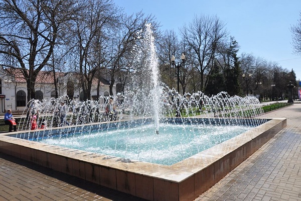 В Тамбове на День города запустят 19 фонтанов