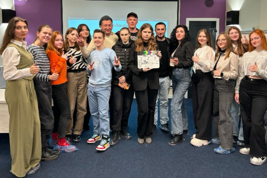 Тамбовские студенты встретились со съемочной группой сериала "Экстрим"