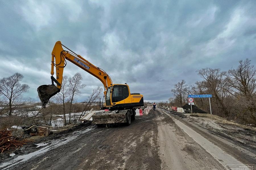 В Тамбовской области начали ремонтировать мостовые сооружения