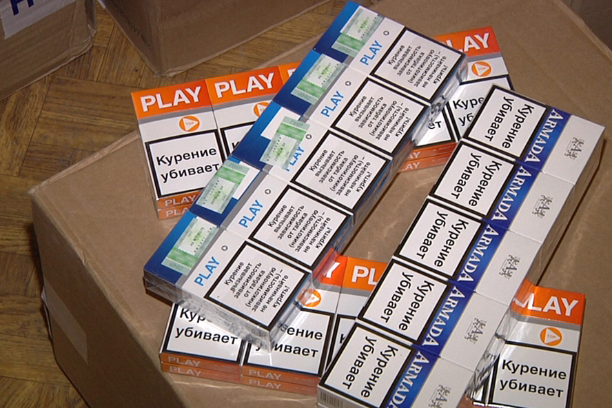 У тамбовского предпринимателя изъяли 620 пачек сигарет