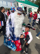 Тамбовский Дед Мороз на играх Чемпионата Мира-2018