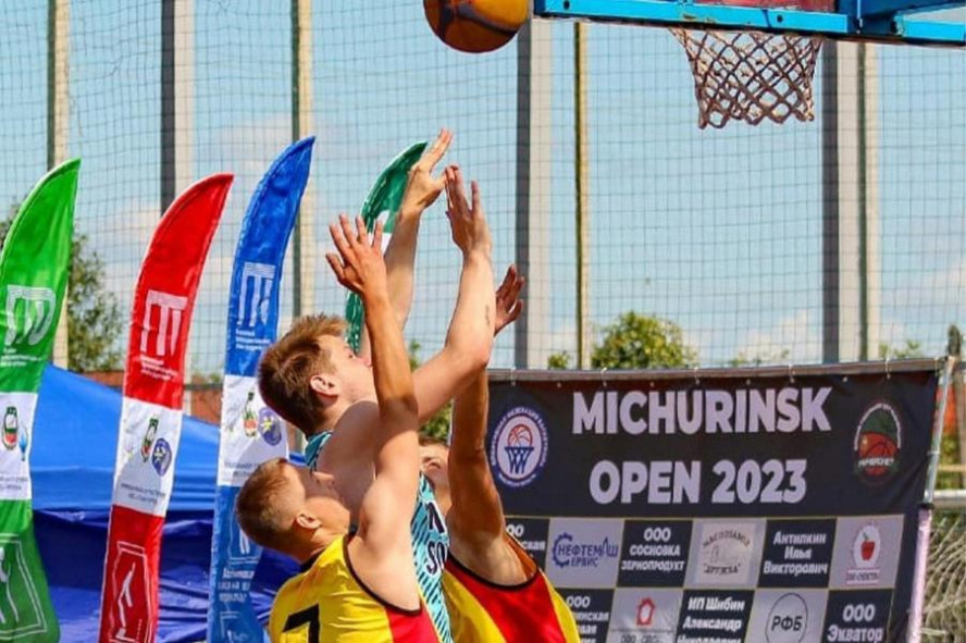 В Тамбовской области завершился турнир по уличному баскетболу