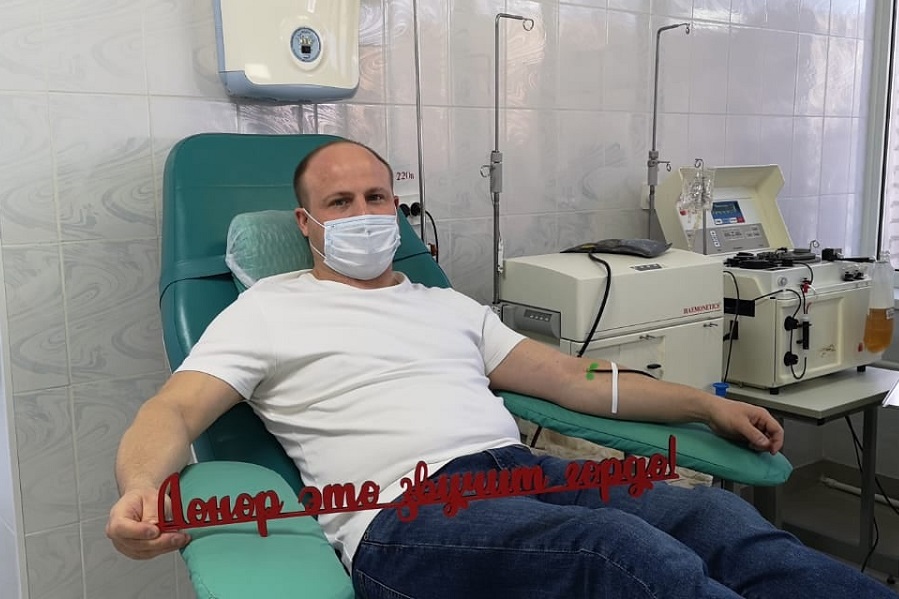 Глава Рассказовского района посетил станцию переливания крови