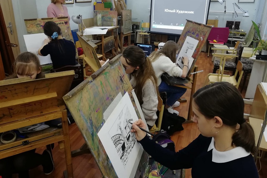 Учащиеся художественной школы Тамбова стали дипломантами всероссийского конкурса