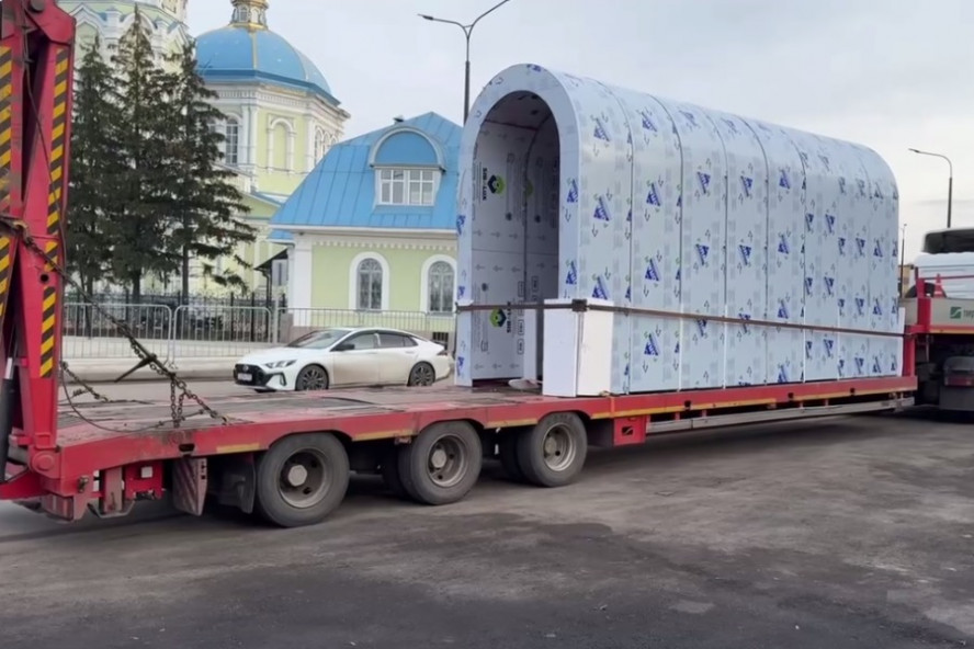 На площади имени Ленина в Рассказове появились пергола для отдыха и велопарковки