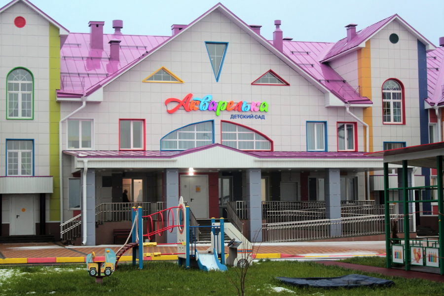 В Тамбове готовится к открытию новый детский сад "Акварелька"