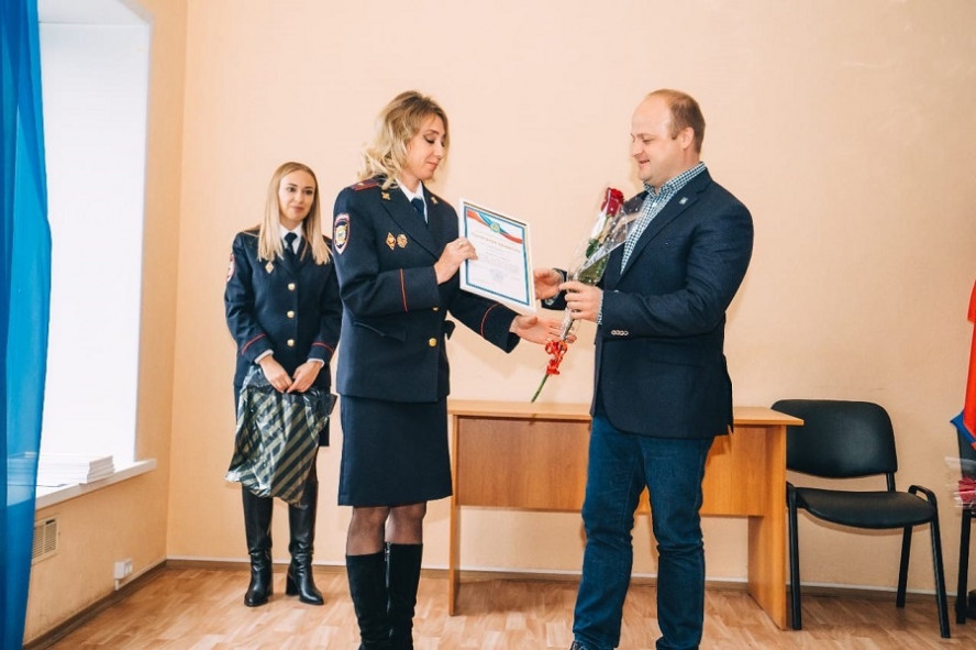 В Рассказово и районе наградили лучших сотрудников полиции