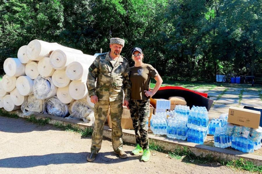 Сотрудники Госинспекции труда в Тамбовской области доставили гуманитарную помощь в ЛНР