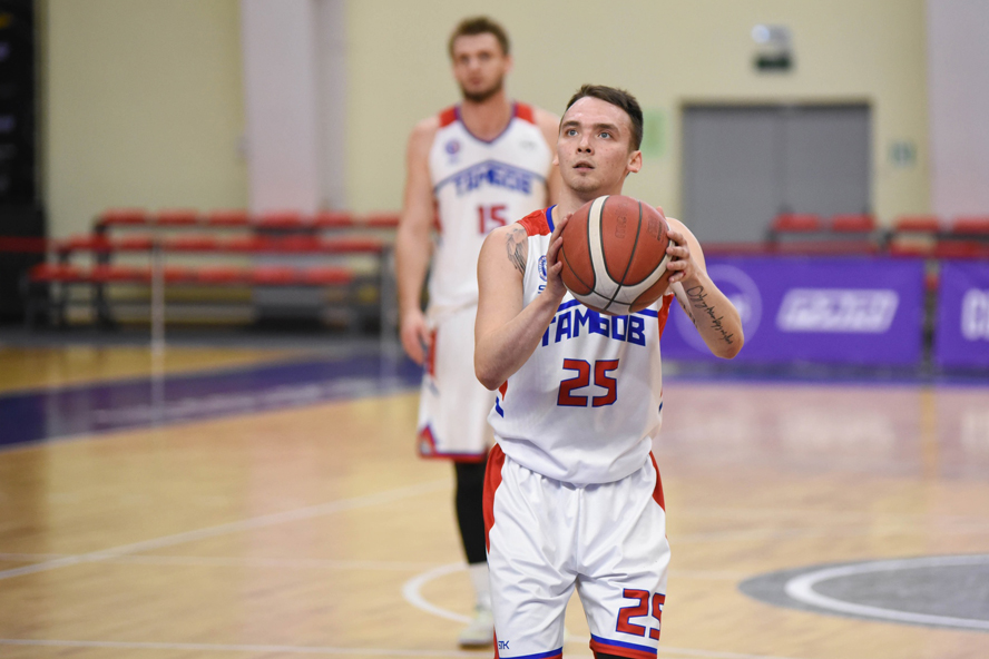 Баскетбольный клуб "Тамбов" потерпел поражение в матче Суперлиги