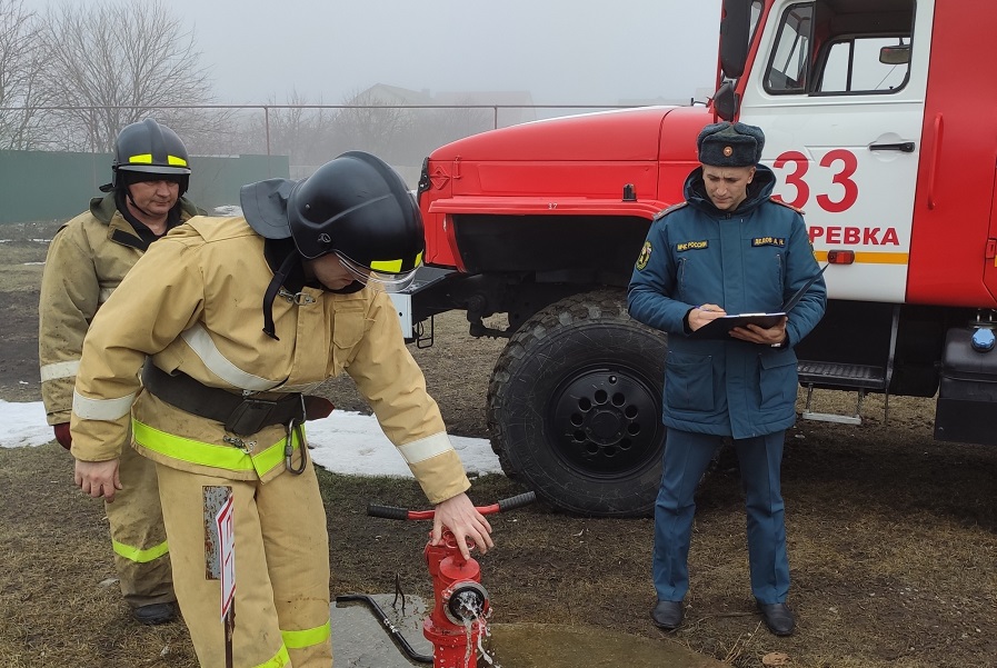 В Тамбовской области началась весенняя проверка пожарного водоснабжения