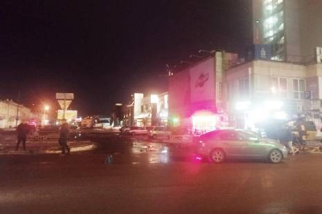 В центре Тамбова водитель "Мазды" сбил женщину