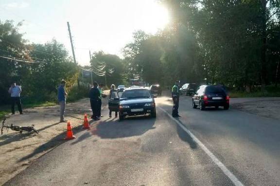 В Тамбовской области за сутки сбили двух детей на велосипедах