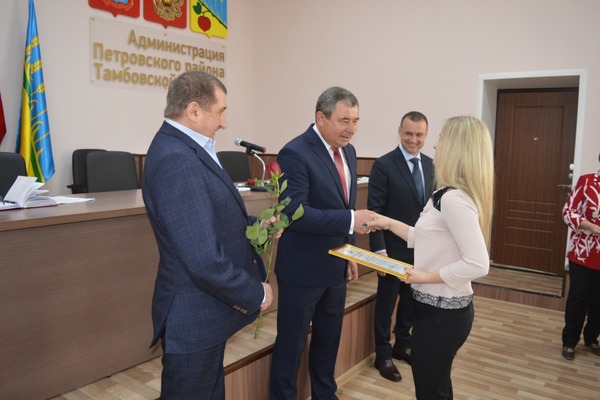 В Петровском районе отметили 25-летие образования районного Совета народных депутатов