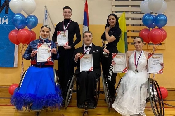 Тамбовчане завоевали медали на соревнованиях по танцам на колясках