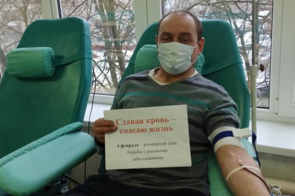 Тамбовские доноры сдали кровь для людей с онкологическими заболеваниями