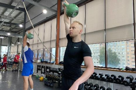 В Тамбовской области определили сильнейших в гиревом спорте среди сотрудников МЧС