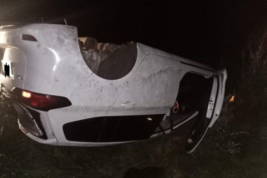 В Жердевском округе иномарка перевернулась в кювет: пострадал 14-летний пассажир