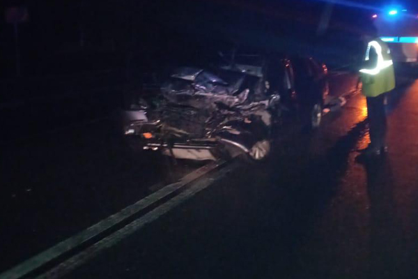 В Петровском районе водитель "Лады" погиб при столкновении с грузовиком