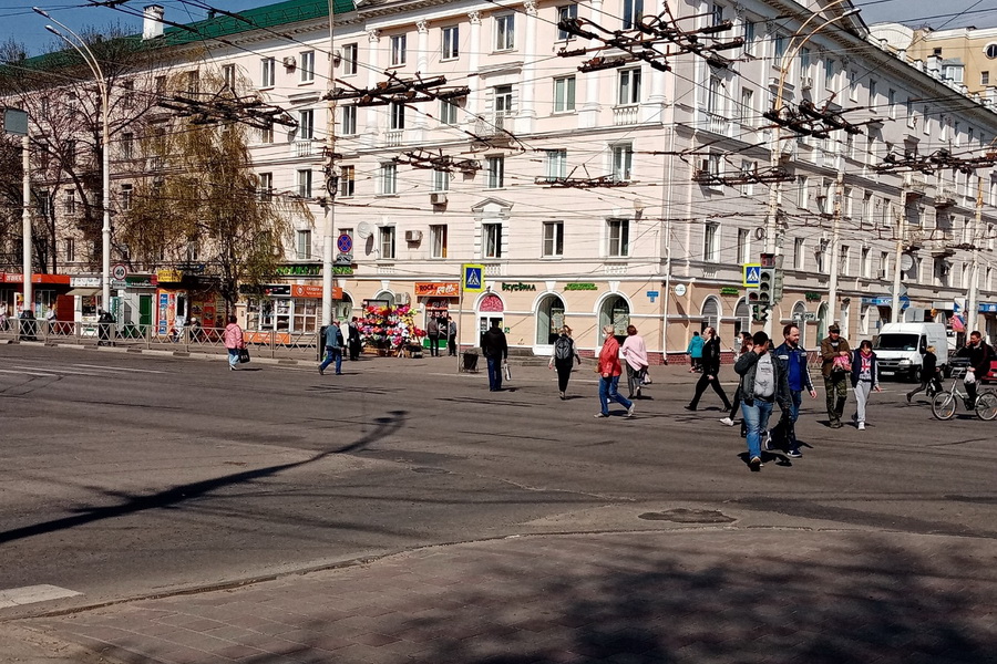Тамбовчане установили новый антирекорд по количеству людей на улице во время самоизоляции