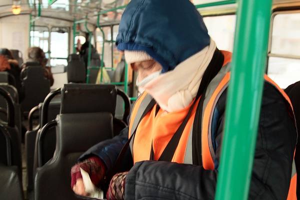 В Мичуринске пассажиры автобуса стали свидетелями скандала