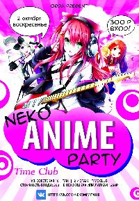 Neko Anime Party